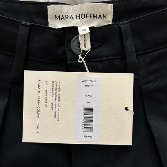 Mara Hoffman MONTE pants. Size 00. New with tags. - Picture 2 of 3